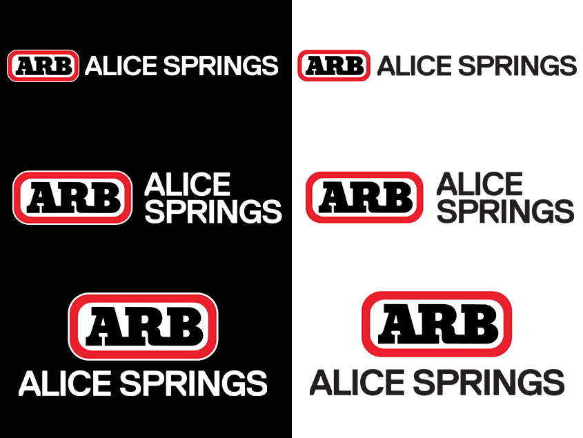 ARB Alice Springs Logo Pack