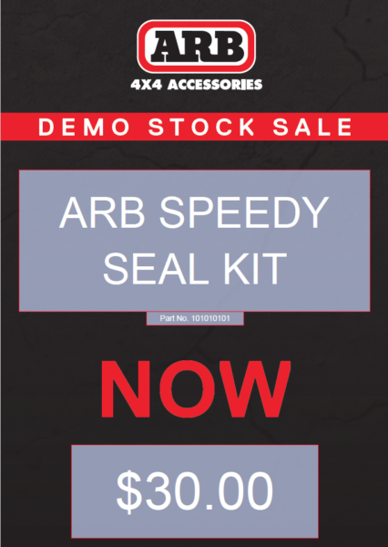 A5 Demo Stock Sale Sign