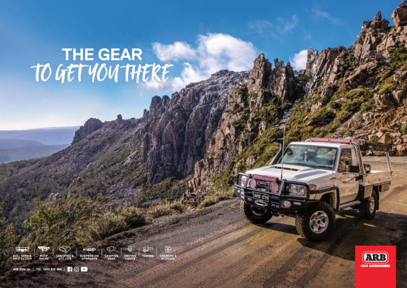 THE GEAR TO GET YOU THERE (MOUNTAINS) DPS PRINT AD