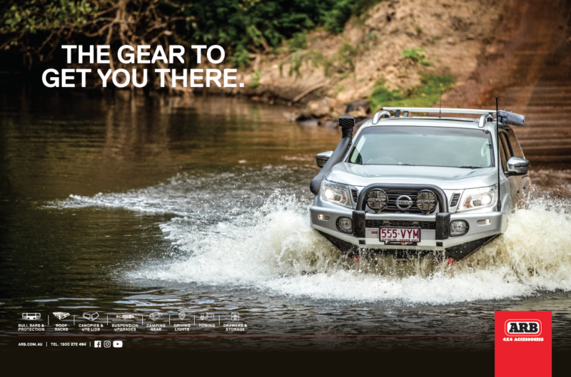THE GEAR TO GET YOU THERE (RIVER CROSSING) DPS PRINT AD