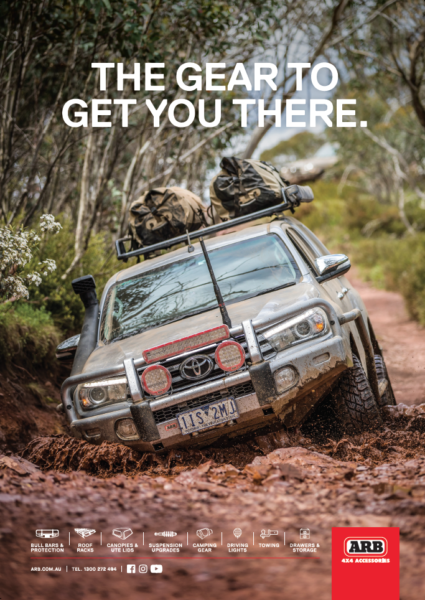 THE GEAR TO GET YOU THERE (MUD) PRINT AD