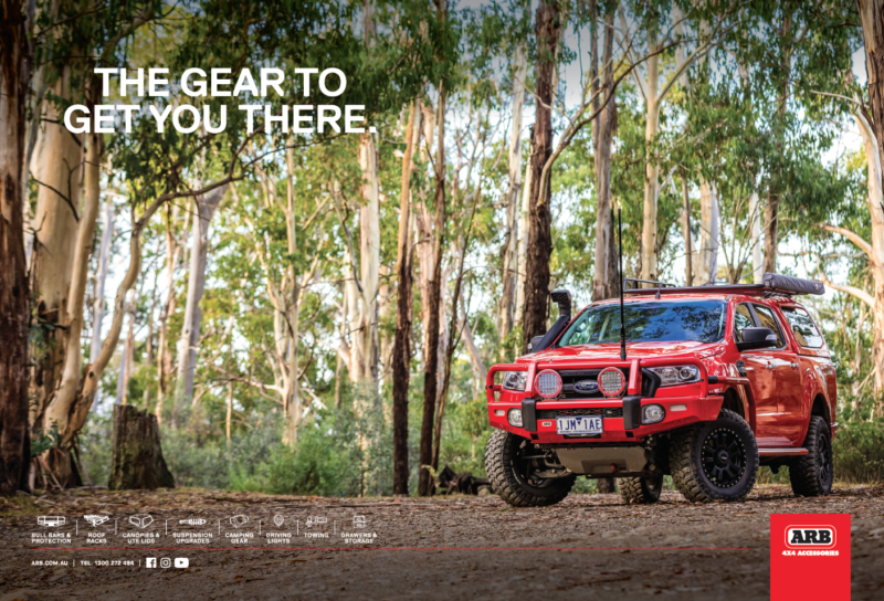 THE GEAR TO GET YOU THERE (BUSHLAND) DPS PRINT AD
