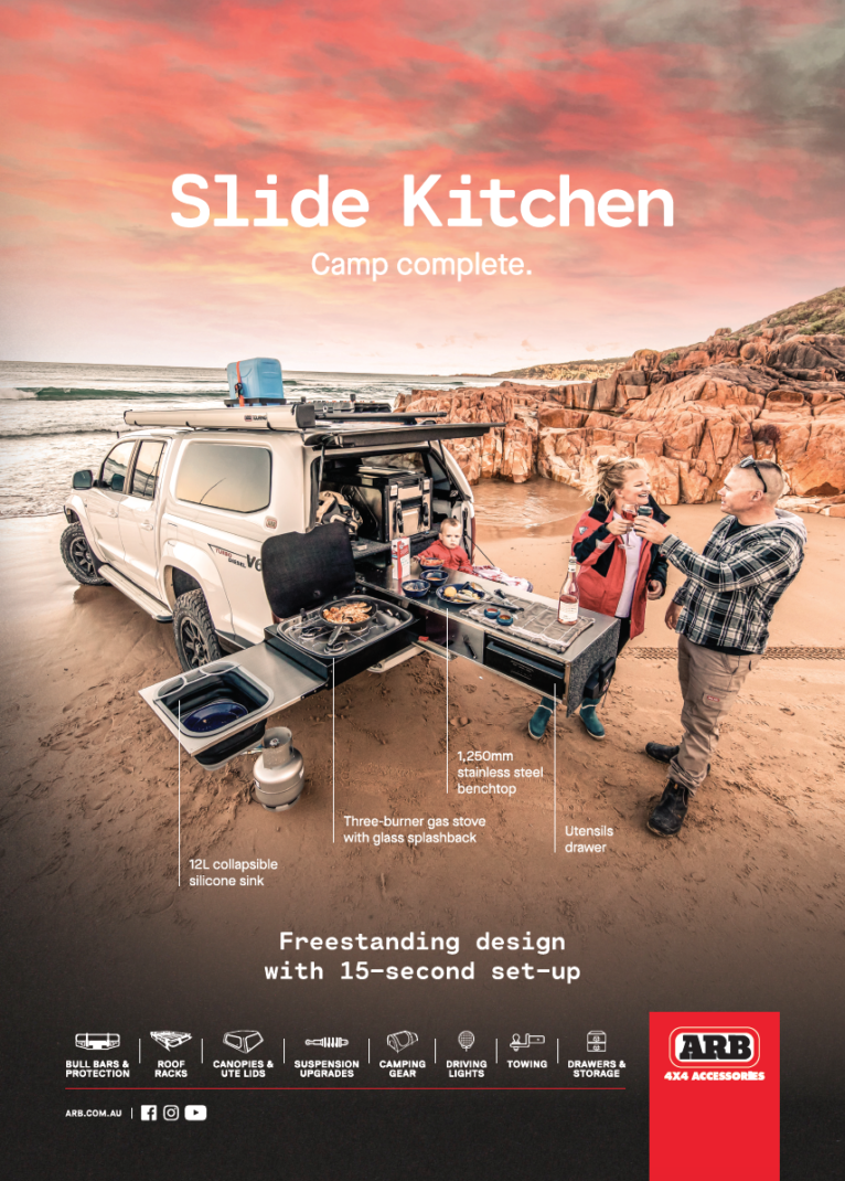 Slide Kitchen A4 Print Ad