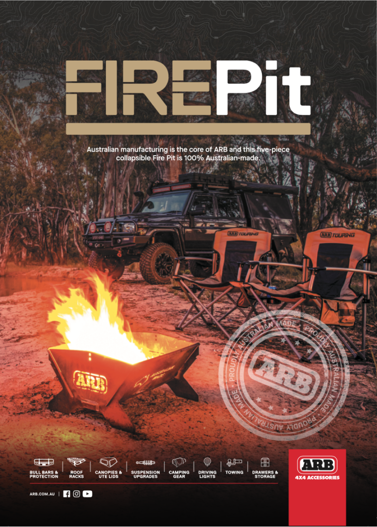 Fire Pit A4 Print Ad