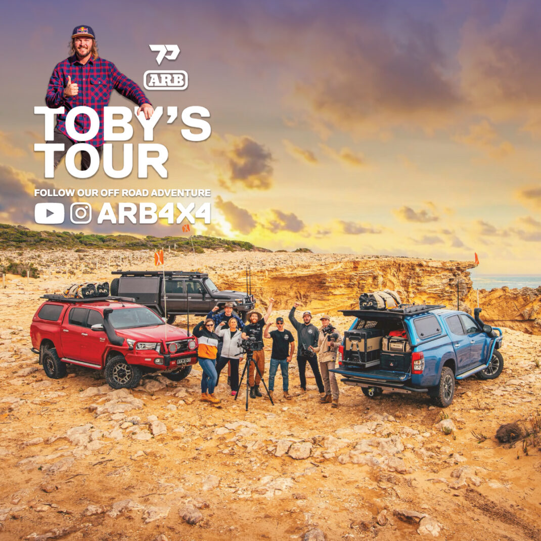TOBY TOUR 2021 BEACHPORT TO ROBE SOCIAL COLLATERAL