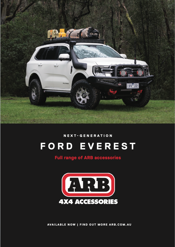 A4 Poster Next-Generation Ford Everest
