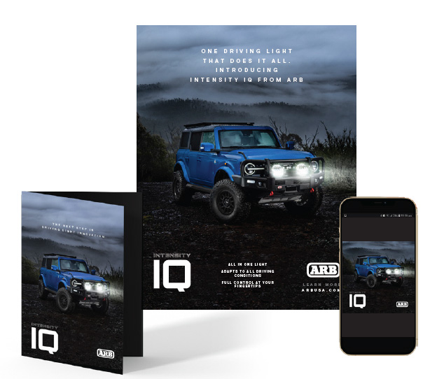 Intensity IQ Bronco 8.5 x 11 inch Print Poster
