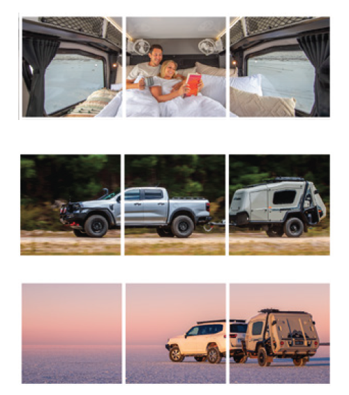 ARB Earth Camper Launch Instagram 3 Image Grid Post