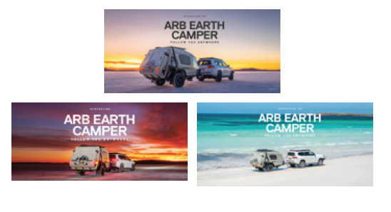 ARB Earth Camper Launch Website Banner