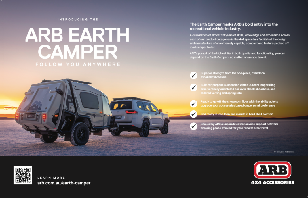 ARB Earth Camper Launch Print Ads Template