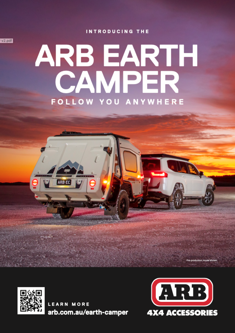 ARB Earth Camper Launch Print A4 Posters