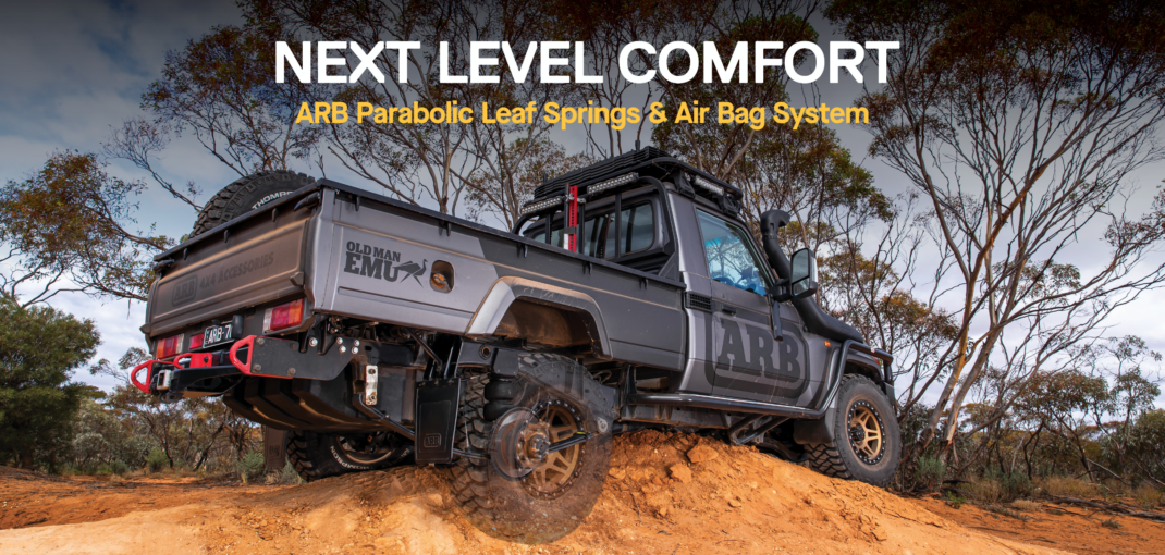 OME Parabolic Springs and Airbags Launch – Website Banner