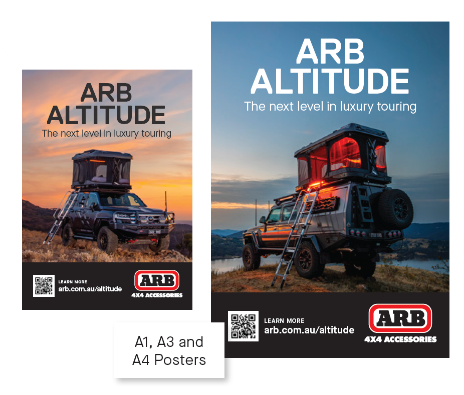 ARB Altitude Launch Print Posters