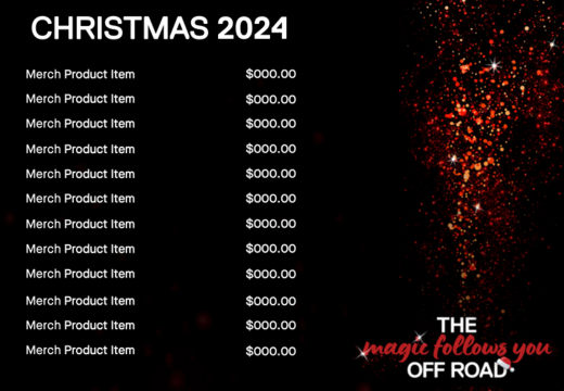 Christmas Campaign Editable Price Ticket