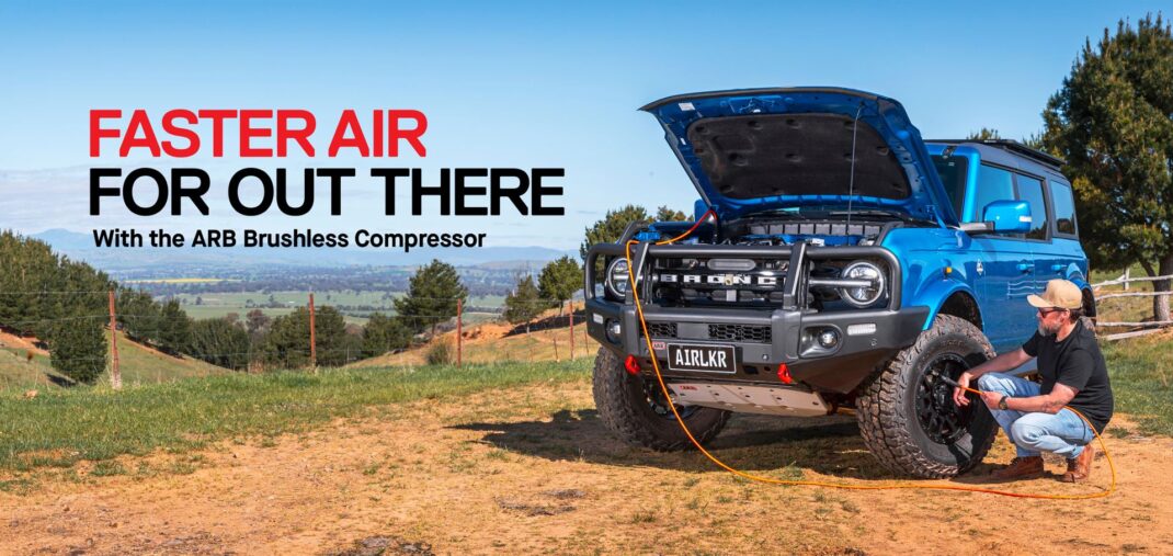 ARB Brushless Compressor Launch – Website Banner