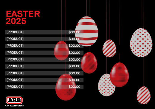 Easter 2025 – Editable Ticket