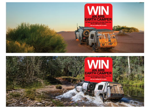 50 Years Earth Camper Giveaway | Facebook Cover Image