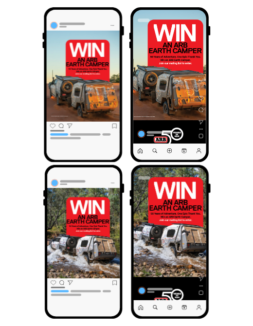 50 Years Earth Camper Giveaway | Social Tiles