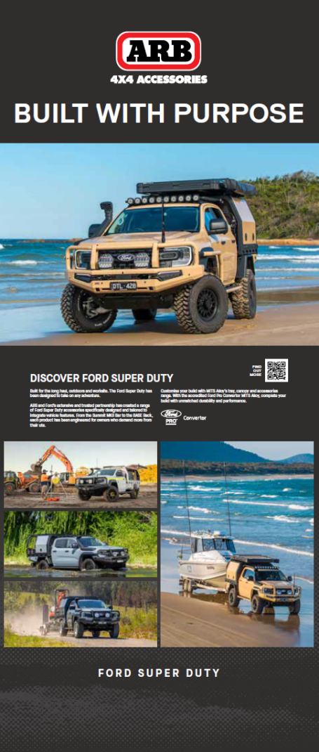 Ford Ranger Super Duty – BASE Deck Sign