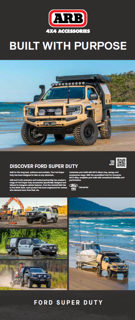 Ford Ranger Super Duty – Pullup Banner